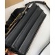 Premio Repliche Borsa a tracolla piccola con fibbia Burberry Nera Imitazione Outlet Online