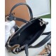 Premio Repliche Borsa tote piccola Burberry Banner Vintage Check nera Imitazione Outlet Online
