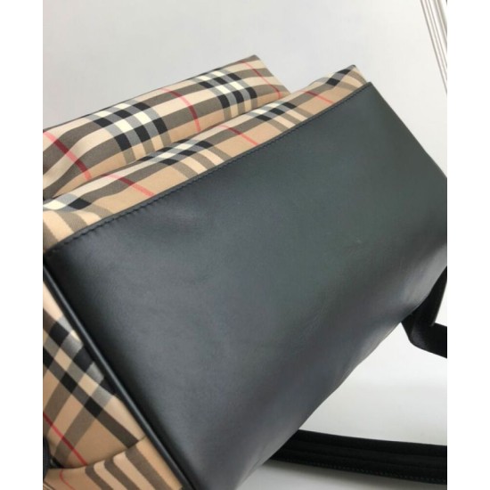 Premio Repliche Zaino Burberry Check Albicocca Imitazione Outlet Online