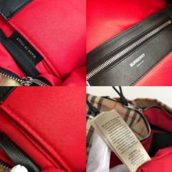 Premio Repliche Zaino Burberry Check Albicocca Imitazione Outlet Online
