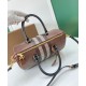 Premio Repliche Borsa bowling media Burberry Check marrone Imitazione Outlet Online