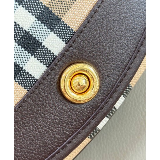 Perfetto Replica Borsa a tracolla Burberry Highlands caffè scuro Economiche Vintage False Premio Repliche Borsa a tracolla Burberry Highlands caffè scuro Imitazione Outlet Online