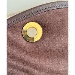 Premio Repliche Borsa Burberry Mini Highlands caffè scuro Imitazione Outlet Online