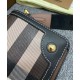 Premio Repliche Borsa Burberry con manico superiore nera Imitazione Outlet Online