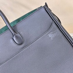 Premio Repliche Borsa tote Burberry Rocking Horse media nera Imitazione Outlet Online