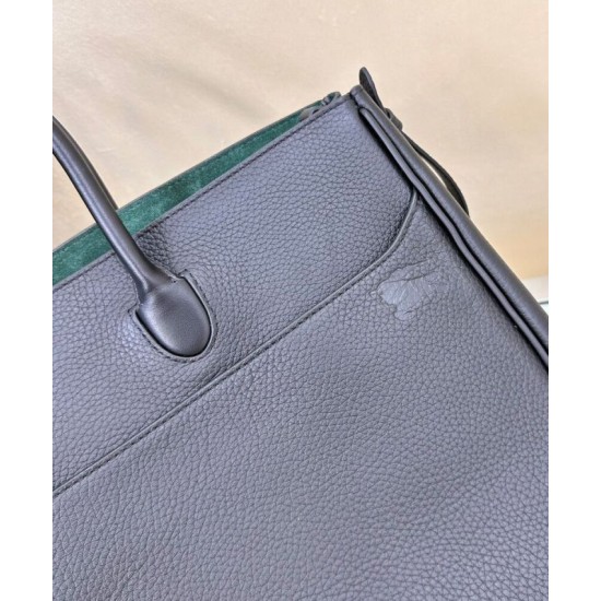 Premio Repliche Borsa tote Burberry Rocking Horse media nera Imitazione Outlet Online