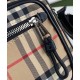 Premio Repliche Borsa a tracolla Burberry Vintage Check color albicocca Imitazione Outlet Online