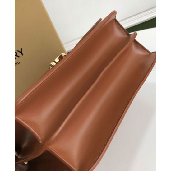 Perfetto Replica Borsa a tracolla Burberry TB media Caffè Economiche Vintage False Premio Repliche Borsa a tracolla Burberry TB media Caffè Imitazione Outlet Online