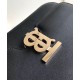 Premio Repliche Borsa a tracolla Burberry TB media Nera Imitazione Outlet Online