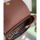 Premio Repliche Borsa a tracolla Burberry Vintage Check Note Caffè Imitazione Outlet Online