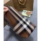 Premio Repliche Borsa tote a quadri Burberry caffè scuro Imitazione Outlet Online
