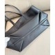 Premio Repliche Borsa tote Burberry Highlands media nera Imitazione Outlet Online