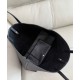 Premio Repliche Borsa tote Burberry Highlands media nera Imitazione Outlet Online