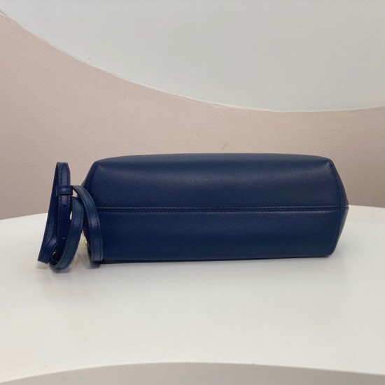 Replica Borsa Fendi First Small In Nappa Blu Scuro