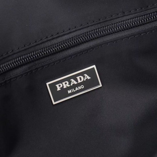 Premio Replica Borsa da viaggio Prada Re-Nylon Saffiano 2VC015 nera Imitazione Outlet Italia