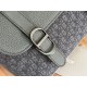 Premio Replica Borsa a tracolla Dior Daily Oblique in tela jacquard nera Imitazione Outlet Italia