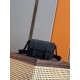 Premio Replica Borsa a tracolla Dior Daily Oblique in tela jacquard nera Imitazione Outlet Italia