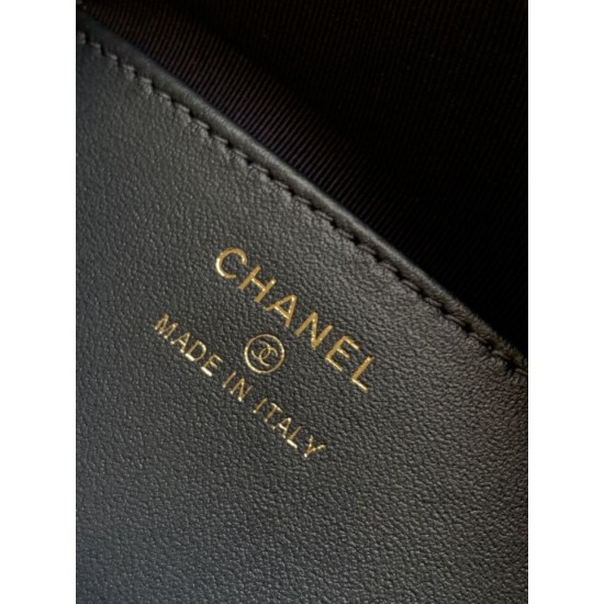 Premio Replica Chanel 26P Clutch con catena AP5094 denim blu scuro Imitazione Outlet Italia