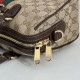 Premio Replica Gucci Borsetto borsa media Boston 866732 Marrone Imitazione Outlet Italia