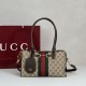 Premio Replica Gucci Borsetto borsa media Boston 866732 Marrone Imitazione Outlet Italia