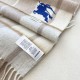 Premio Replica Sciarpa Cashmere Burberry Equestrian Knight Check 32 x 180 beige Imitazione Outlet Italia