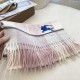 Premio Replica Sciarpa Cashmere Burberry Equestrian Knight Check 32 x 180 Rosa Imitazione Outlet Italia