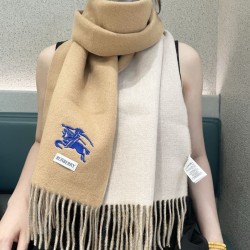 Premio Replica Sciarpa reversibile cashmere classico Burberry 32 x 180 Marrone/grigio Imitazione Outlet Italia