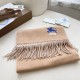 Premio Replica Sciarpa reversibile cashmere classico Burberry 32 x 180 Marrone/grigio Imitazione Outlet Italia