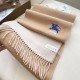 Premio Replica Sciarpa reversibile cashmere classico Burberry 32 x 180 Marrone/grigio Imitazione Outlet Italia