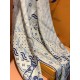 Premio Replica sciarpe reversibile LV velluto multicolore monogramma LV™ 140 Bianco Imitazione Outlet Italia