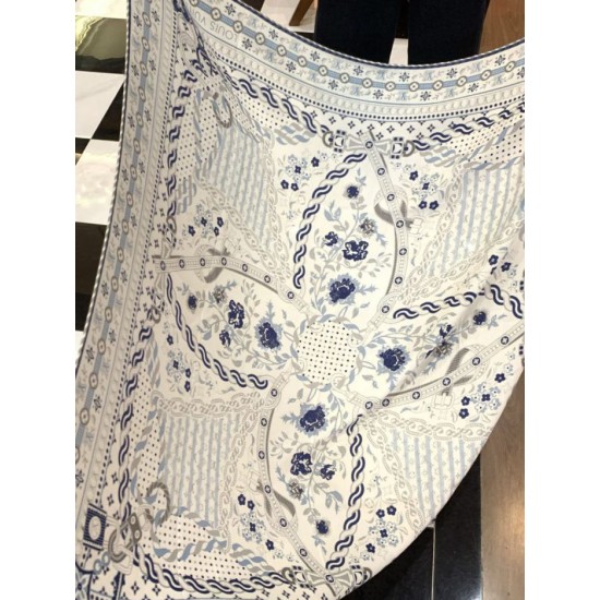 Premio Replica sciarpe reversibile LV velluto multicolore monogramma LV™ 140 Bianco Imitazione Outlet Italia