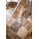 Premio Replica Coperta cashmere a quadri Loewe Anagram Beige 135 x 170 Imitazione Outlet Italia