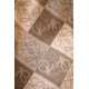 Premio Replica Coperta cashmere a quadri Loewe Anagram Beige 135 x 170 Imitazione Outlet Italia
