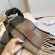 Premio Replica Sciarpa Loewe double-face cashmere con motivo a scacchi 30 x 180 Imitazione Outlet Italia
