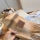Premio Replica Sciarpa Loewe double-face cashmere con motivo a scacchi 30 x 180 Marrone Imitazione Outlet Italia
