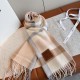Premio Replica Sciarpa Loewe double-face cashmere con motivo a scacchi 30 x 180 Rosa Imitazione Outlet Italia