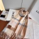 Premio Replica Sciarpa Loewe double-face cashmere con motivo a scacchi 30 x 180 Rosa Imitazione Outlet Italia