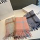 Premio Replica Sciarpa reversibile cashmere Loewe 30 x 180 Arancia Imitazione Outlet Italia