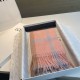 Premio Replica Sciarpa reversibile cashmere Loewe 30 x 180 Arancia Imitazione Outlet Italia