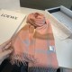Premio Replica Sciarpa reversibile cashmere Loewe 30 x 180 Arancia Imitazione Outlet Italia