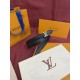 Premio Replica Cintura Reversibile Louis Vuitton Flowergram 20mm con fibbia LV oro Nero Imitazione Outlet Italia