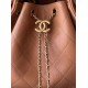 Premio Replica Borse a mano Chanel 25 piccola Hobo AS5293 Marrone Imitazione Outlet