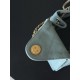 Premio Replica Borse a mano Chanel 25 piccola Hobo AS5293 azzurro Imitazione Outlet