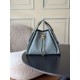 Premio Replica Borse a mano Chanel 25 piccola Hobo AS5293 azzurro Imitazione Outlet