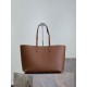 Premio Replica Borse Tote shopping YSL Saint Laurent East/West Caramello Imitazione Outlet