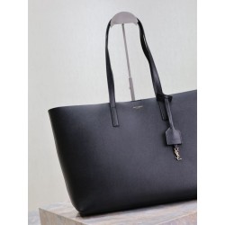 Qualità Originale Replica Borse Tote shopping YSL Saint Laurent East/West Nero False Online Premio Replica Borse Tote shopping YSL Saint Laurent East/West Nero Imitazione Outlet