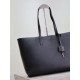 Premio Replica Borse Tote shopping YSL Saint Laurent East/West Nero Imitazione Outlet