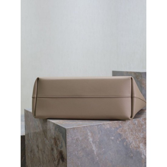 Premio Replica Borse Tote shopping YSL Saint Laurent East/West albicocca Imitazione Outlet