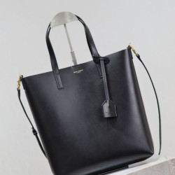 Premio Replica Borsa shopping Tote YSL Saint Laurent Toy North/South verticale Nero Imitazione Outlet