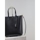 Premio Replica Borsa shopping Tote YSL Saint Laurent Toy North/South verticale Nero Imitazione Outlet